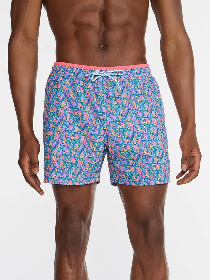 Chubbies Swim Men The Spades Blue Floral