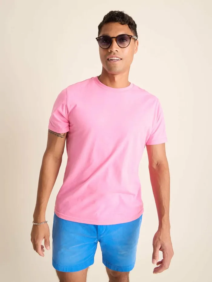 Chubbies Tees and Tanks Men The Hydrofoil Tiger Pink