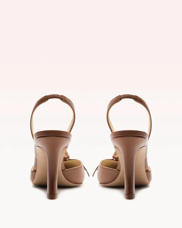 Clarita Bell Slingback 85 Espresso Women Alexandre Birman Pumps