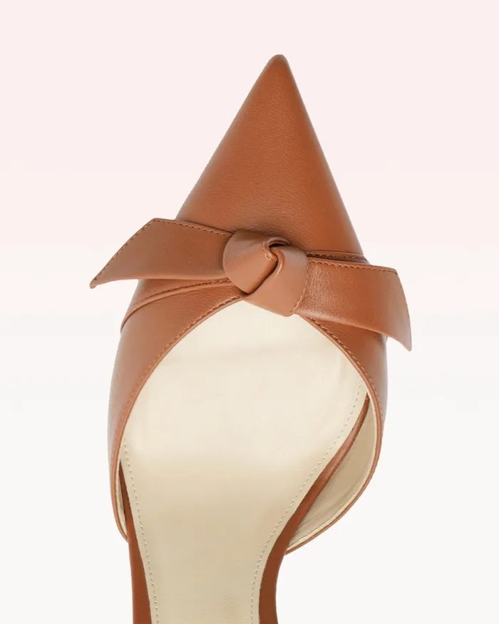 Clarita Bell Slingback 85 Espresso Women Alexandre Birman Pumps