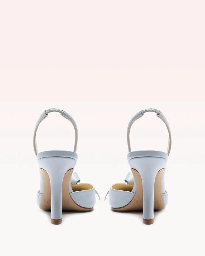 Clarita Bell Slingback 85 Serene Blue Women Alexandre Birman Pumps