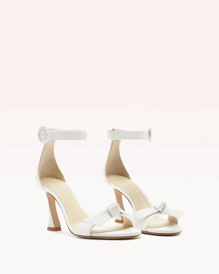 Clarita Buckle 85 White Women Alexandre Birman Sandals