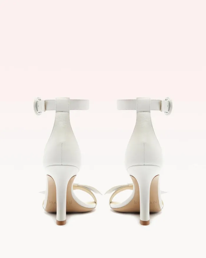 Clarita Buckle 85 White Women Alexandre Birman Sandals
