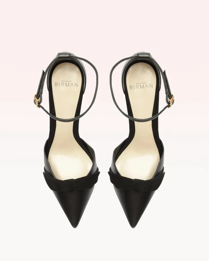Clarita Flare Pump 85 Black Nero Women Alexandre Birman Pumps