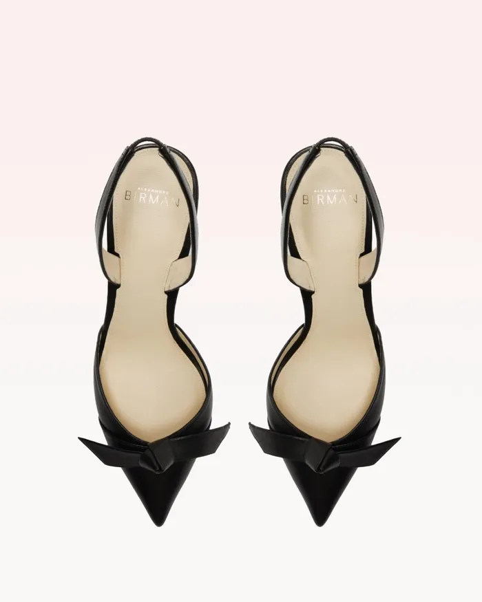 Clarita Slingback 85 Black Alexandre Birman Clarita Slingback Black Women Alexandre Birman Pumps