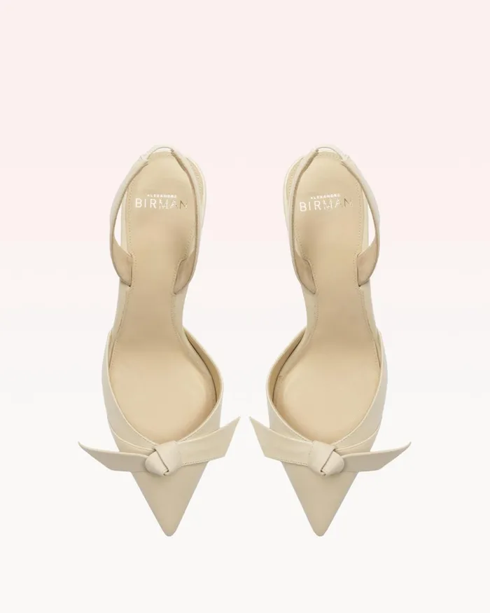 Clarita Slingback 85 Dove Alexandre Birman Clarita Slingback Dove Women Alexandre Birman Pumps