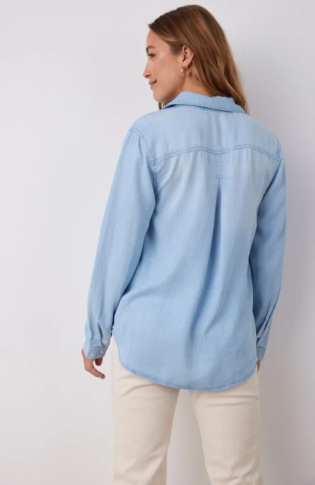 Classic Button Down 8211 Sunbleach Wash Women Bella Dahl Button Down Classic Button Down 8211 Sunbleach Wash Women Bella Dahl Button Down