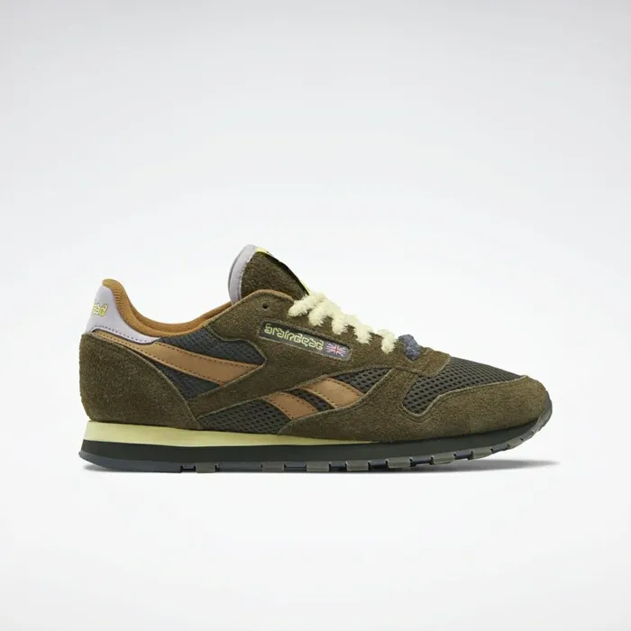 Classic Leather Mens Reebok Brain Dead Classic Leather Shoes Moss Soft Camel Filtered Yellow Classic Leather Mens Reebok Brain Dead Classic Leather Shoes Moss Soft Camel Filtered Yellow