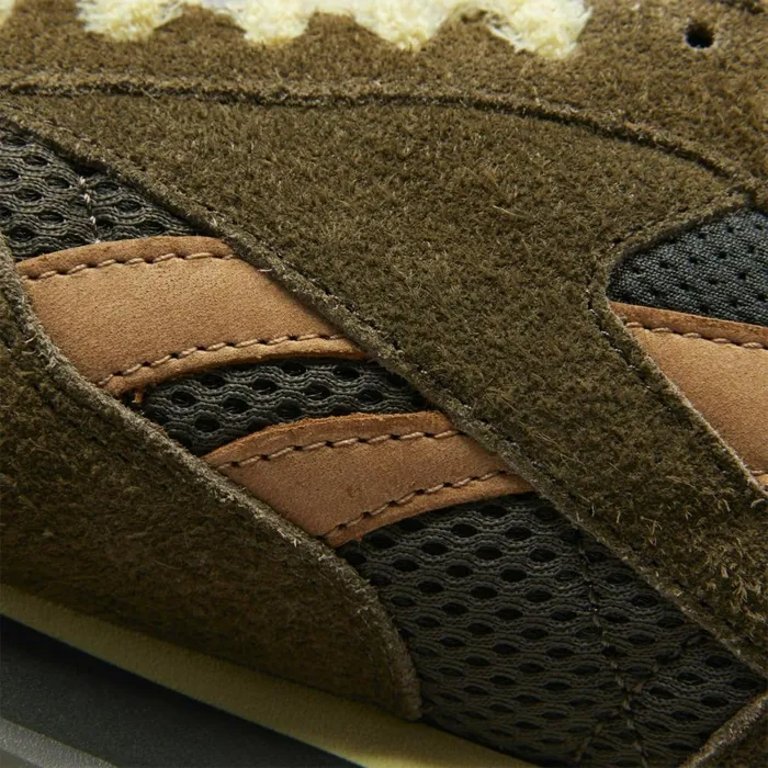 Classic Leather Mens Reebok Brain Dead Classic Leather Shoes Moss Soft Camel Filtered Yellow