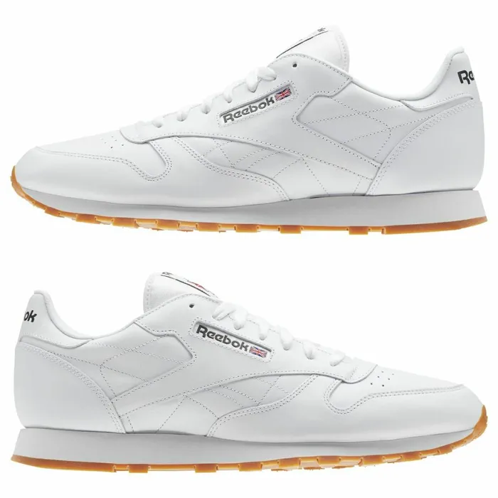 Classic Leather Mens Reebok Classic Leather Shoes White Gum