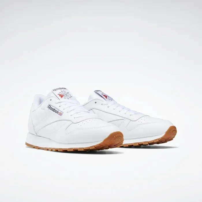 Classic Leather Mens Reebok Classic Leather Shoes White Gum
