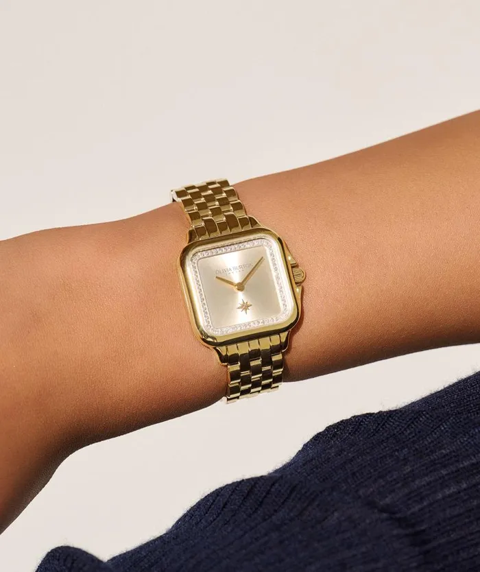 Classic Watches Women Olivia Burton 28mm Grosvenor Gold Bracelet Watch