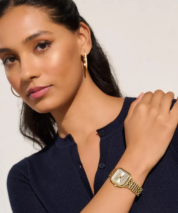 Classic Watches Women Olivia Burton 28mm Grosvenor Gold Bracelet Watch