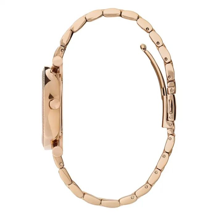 Classic Watches Women Olivia Burton 32mm Tbar Blush and Carnation Gold Bracelet Watch