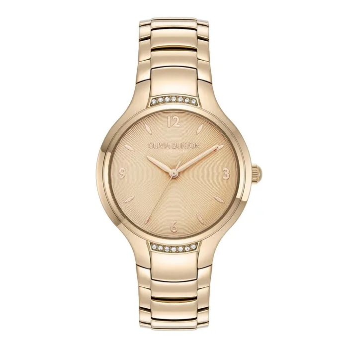 Classic Watches Women Olivia Burton 34mm Lea Rose Gold Bracelet Watch
