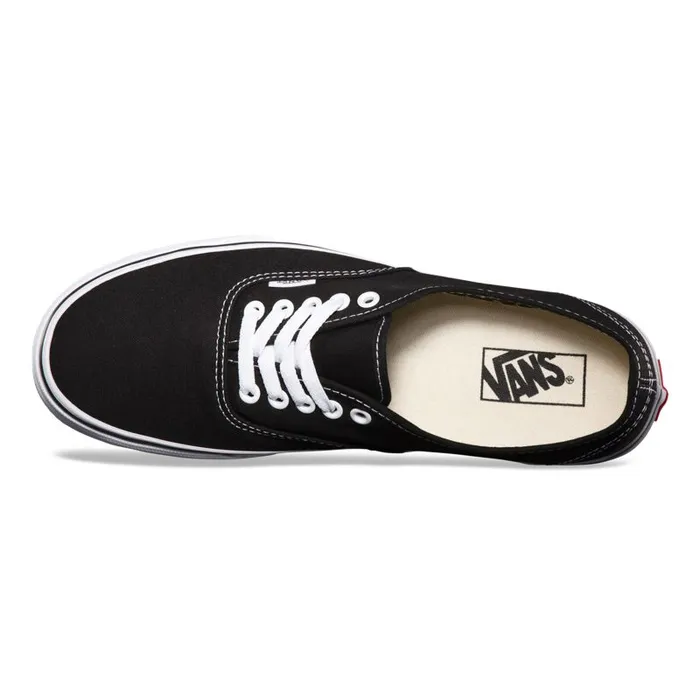 Classics Shoes Men Vans Authentic Black Classics Shoes Men Vans Authentic Black