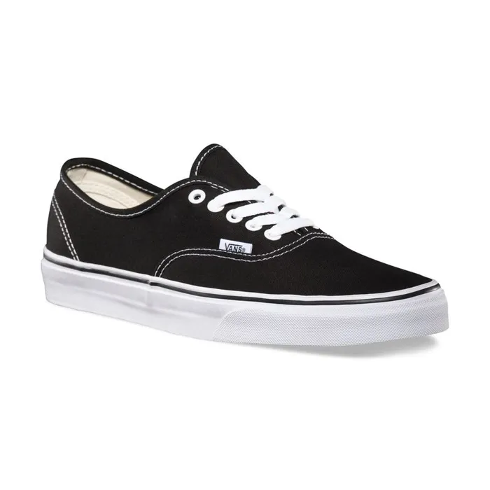 Classics Shoes Men Vans Authentic Black Classics Shoes Men Vans Authentic Black