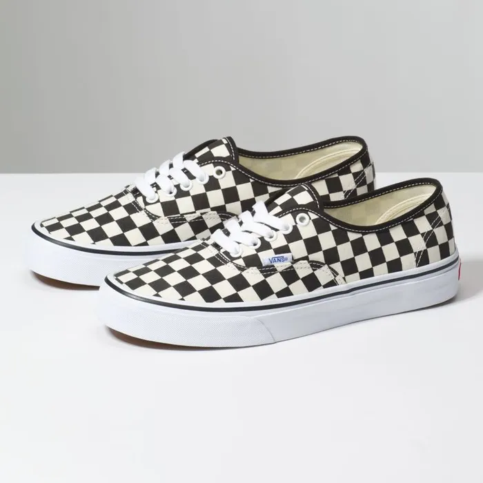 Classics Shoes Men Vans Golden Coast Authentic Blackwhite Checker