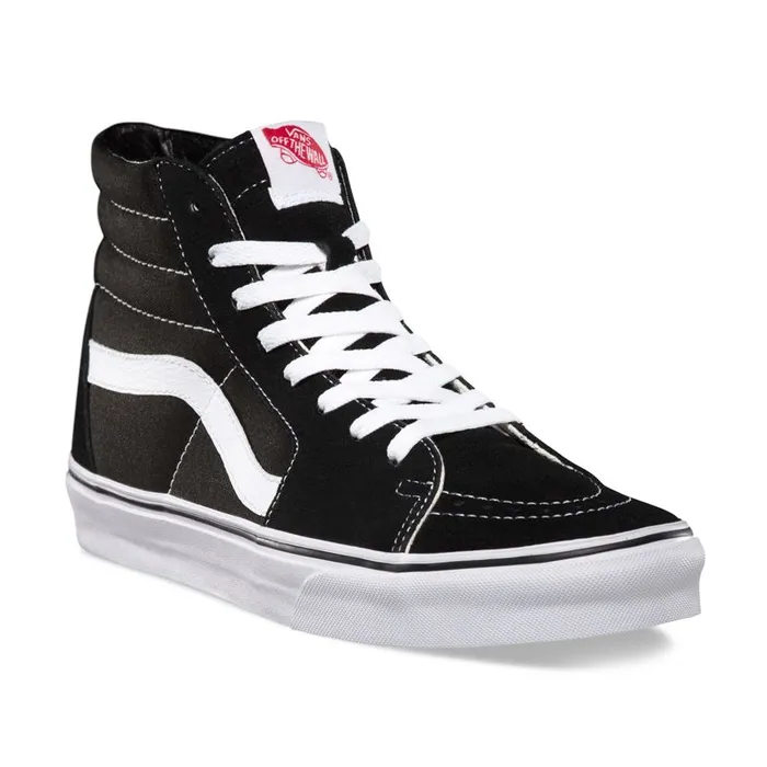 Classics Shoes Men Vans Sk8Hi Blackblackwhite Classics Shoes Men Vans Sk8Hi Blackblackwhite