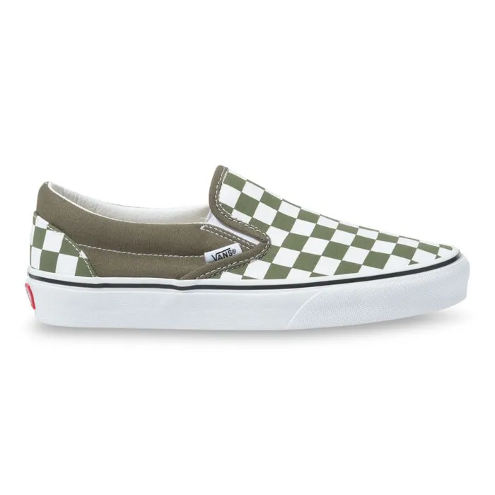 Classics Shoes MenWomen Vans Checkerboard Classic SlipOn Grape Leaftrue White Classics Shoes MenWomen Vans Checkerboard Classic SlipOn Grape Leaftrue White