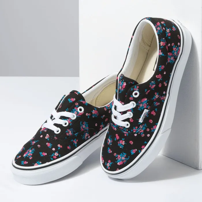 Classics Shoes MenWomen Vans Ditsy Floral Era Blacktrue White Classics Shoes MenWomen Vans Ditsy Floral Era Blacktrue White