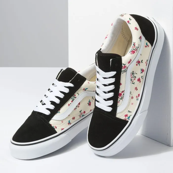 Classics Shoes MenWomen Vans Ditsy Floral Old Skool Classic Whitetrue White Classics Shoes MenWomen Vans Ditsy Floral Old Skool Classic Whitetrue White