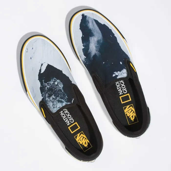 Classics Shoes MenWomen Vans National Geographic SlipOn Thennow Glacier