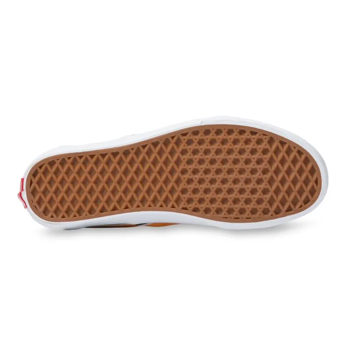 Classics Shoes MenWomen Vans Neon SlipOn Blazing Orangetrue White Classics Shoes MenWomen Vans Neon SlipOn Blazing Orangetrue White