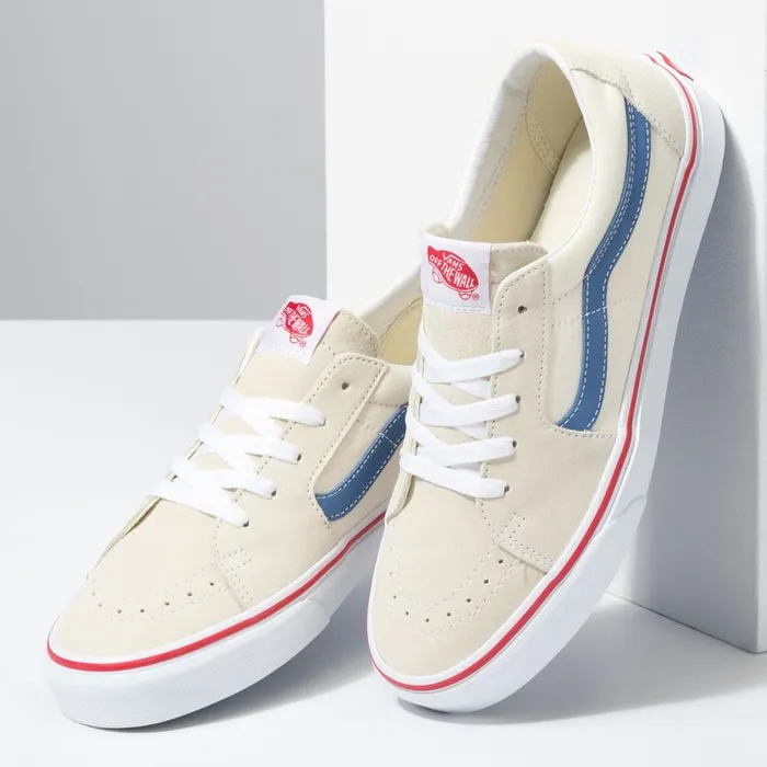 Classics Shoes MenWomen Vans Sk8Low Classic Whitenavy Classics Shoes MenWomen Vans Sk8Low Classic Whitenavy