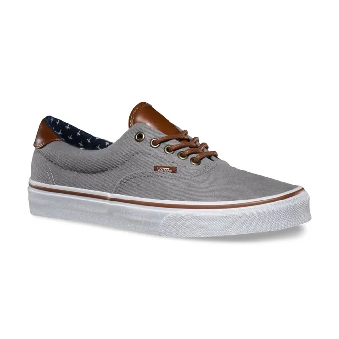 Classics Shoes MenWomen Vans TandL Era 59 Frost Grayplus Classics Shoes MenWomen Vans TandL Era 59 Frost Grayplus
