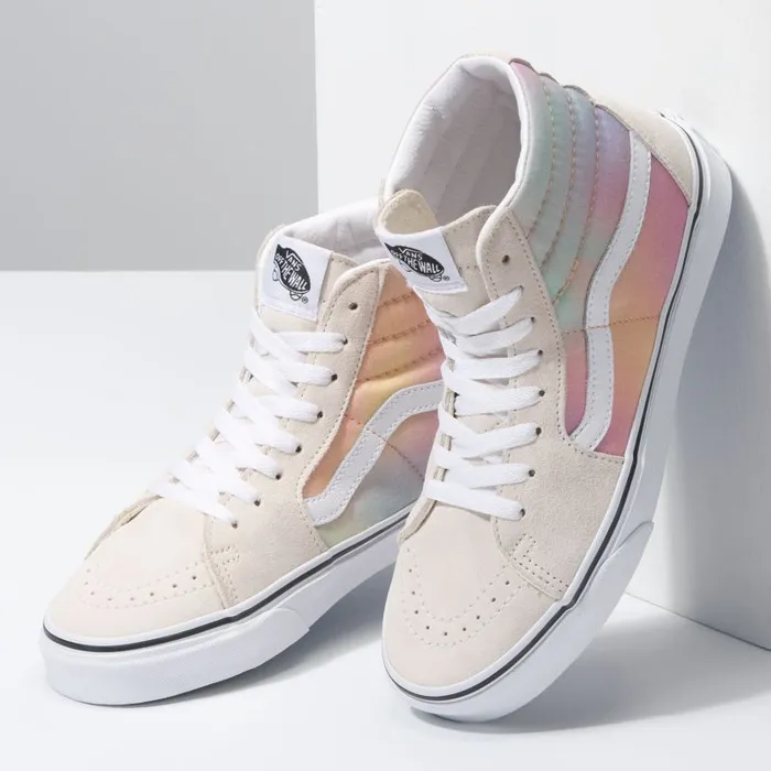 Classics Shoes Women Vans Aura Shift Sk8Hi Multitrue White Classics Shoes Women Vans Aura Shift Sk8Hi Multitrue White