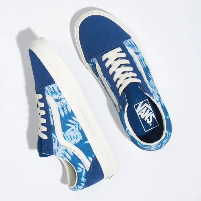 Classics Shoes Women Vans Solar Floral Old Skool True Bluemarshmallow Classics Shoes Women Vans Solar Floral Old Skool True Bluemarshmallow