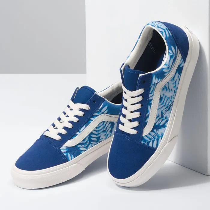 Classics Shoes Women Vans Solar Floral Old Skool True Bluemarshmallow Classics Shoes Women Vans Solar Floral Old Skool True Bluemarshmallow