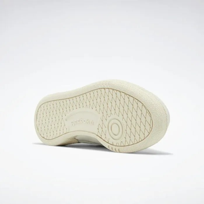 Classics Shoes Womens Reebok Club C 85 Model Vintage Shoes Chalk Paperwhite Athletic Blue Excellent Red