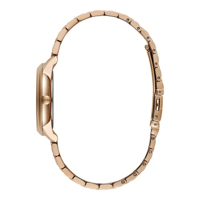 Color Dial Watches Women Olivia Burton 32mm Swirl Mushroom and Rose Gold Bracelet Watch