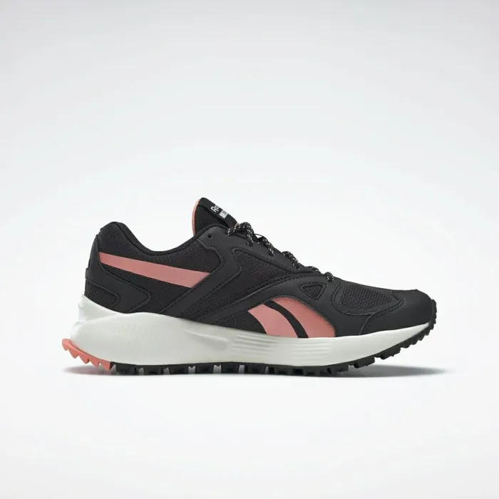Comfortable Shoes Womens Reebok Lavante Terrain Running Shoes Core Black Ceramic Pink Twisted Coral