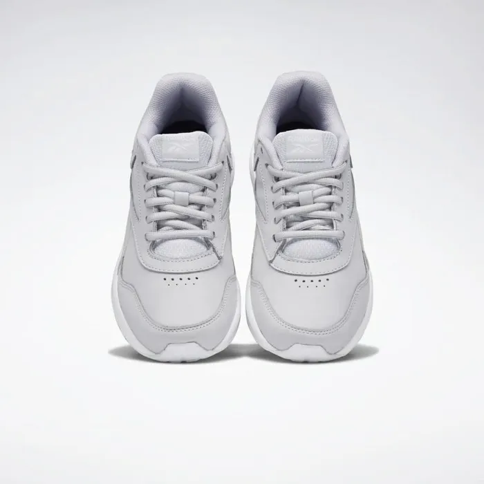 Comfortable Shoes Womens Reebok Walk Ultra 7 DMX MAX Shoes Cold Grey 2 White Collegiate Royal