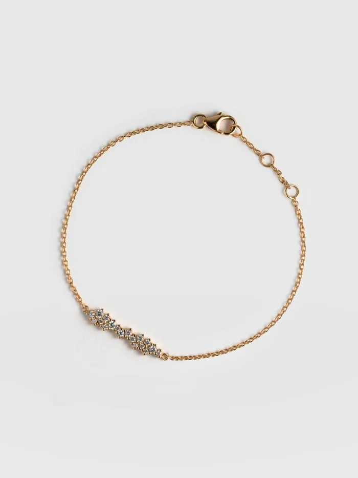 Constellation Cluster Bar Bracelet 8211 Gold Gold Women Saint And Sofia Bracelets Constellation Cluster Bar Bracelet 8211 Gold Gold Women Saint And Sofia Bracelets