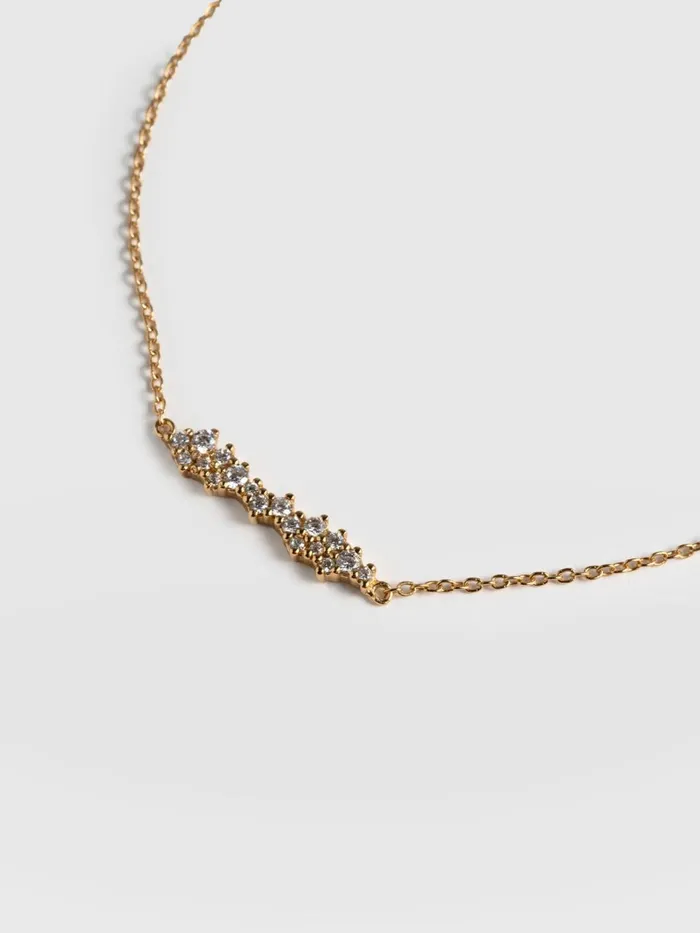 Constellation Cluster Bar Bracelet 8211 Gold Gold Women Saint And Sofia Bracelets