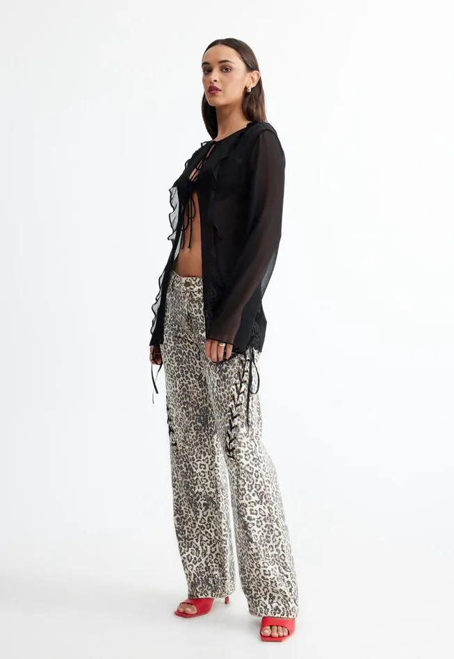 Cover Ups Women Lioness Fashion BARELY THERE TIE TOP Onyx Cover Ups Women Lioness Fashion BARELY THERE TIE TOP Onyx