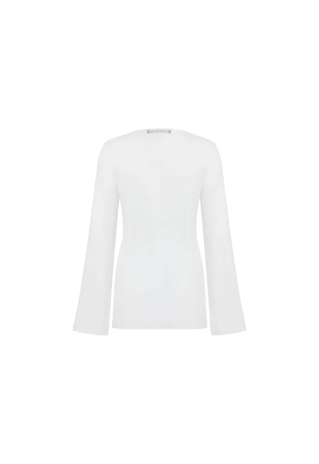 Cover Ups Women Lioness Fashion BARELY THERE TIE TOP Porcelain Cover Ups Women Lioness Fashion BARELY THERE TIE TOP Porcelain