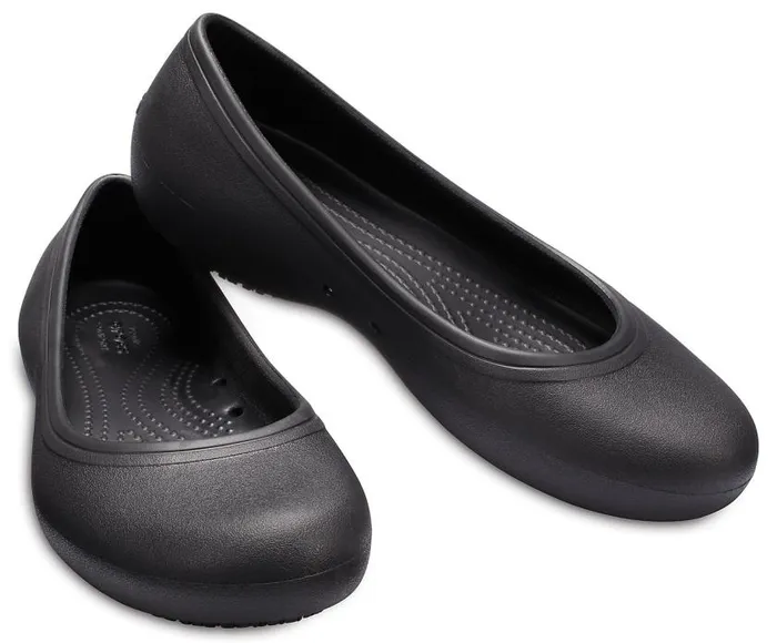Crocs Flats Crocs At Work Flat Black 8211 Women