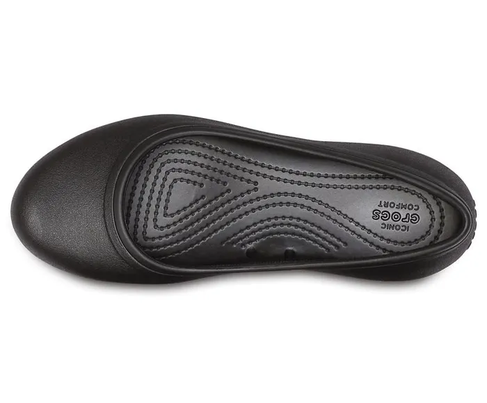 Crocs Flats Crocs At Work Flat Black 8211 Women