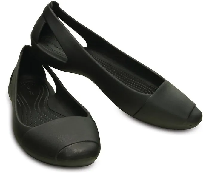 Crocs Flats Crocs Sienna Flat Black 8211 Women