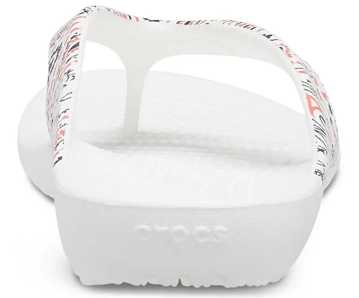 Crocs FlipFlops Kadee II Americana Paisley Flip White Multi 8211 Women