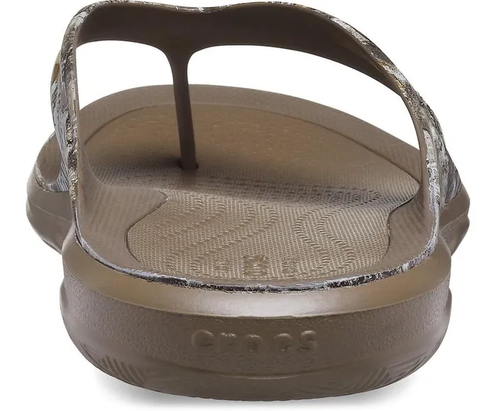 Crocs FlipFlops Swiftwater Realtree Edge Wave Flip Walnut 8211 Men