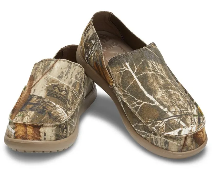 Crocs Loafers Santa Cruz Realtree Edge SlipOn Khaki 8211 Men