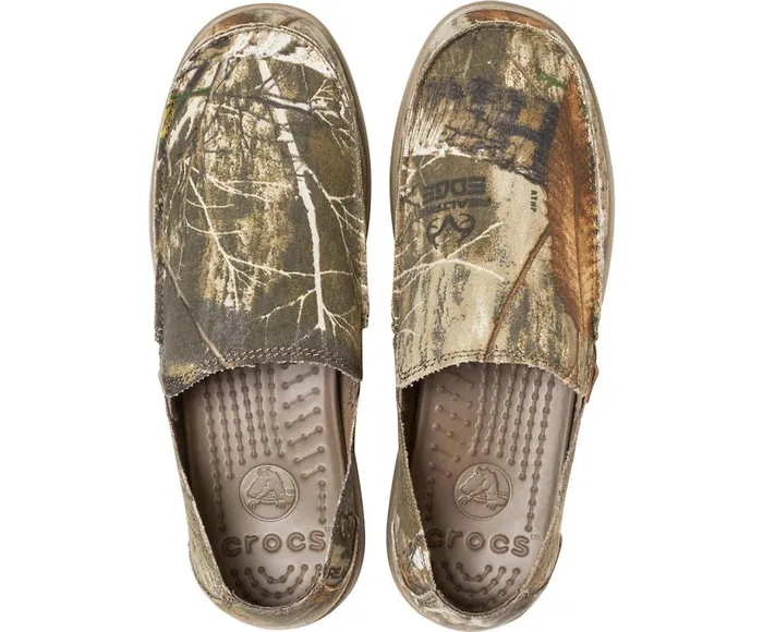 Crocs Loafers Santa Cruz Realtree Edge SlipOn Khaki 8211 Men