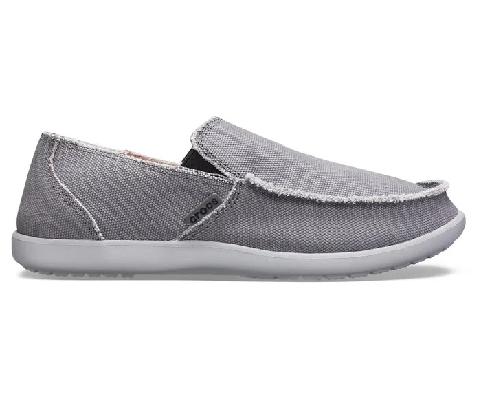 Crocs Loafers Santa Cruz SlipOn Charcoal Light Gray 8211 Men