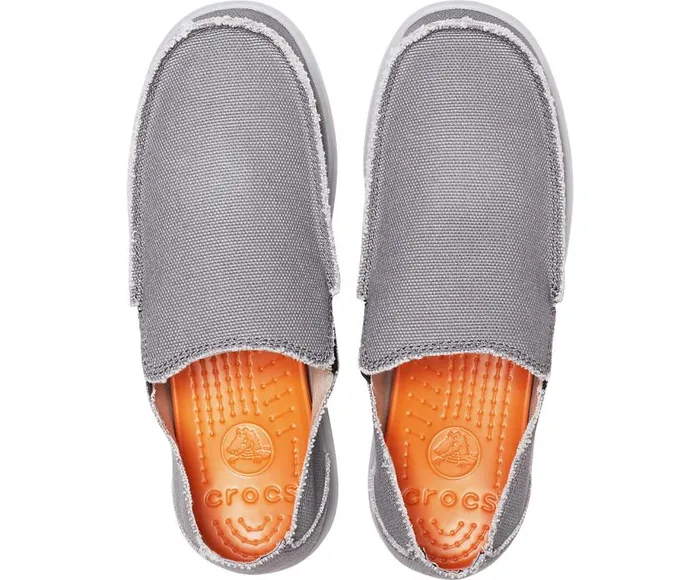 Crocs Loafers Santa Cruz SlipOn Charcoal Light Gray 8211 Men